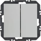 HAGER BOCCHIOTTI - Modulo EnOcean con bilanciere doppio, S.1/B.x bianco polare 24128109