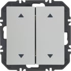 HAGER BOCCHIOTTI - Modulo EnOcean con bilanciere doppio con frecce, S.1/B.x bianco polare lucido 24128289