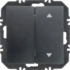 HAGER BOCCHIOTTI - Modulo EnOcean con bilanciere doppio con frecce a lato, S.1/B.x antracite opaco 24128306