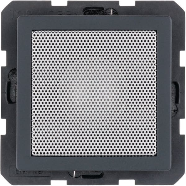 HAGER BOCCHIOTTI - Altoparlante Berker Q.1/Q.3 antracite velluto, verniciato 28826086