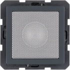 HAGER BOCCHIOTTI - Altoparlante Berker Q.1/Q.3 antracite velluto, verniciato 28826086