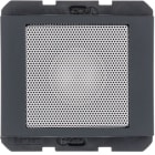 HAGER BOCCHIOTTI - Altoparlante Berker K.1 antracite opaco, verniciato 28827006