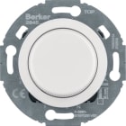 HAGER BOCCHIOTTI - Derivazione x regolat. luce universale a manopola, Serie 1930/Glas bianco polare 294510