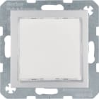HAGER BOCCHIOTTI - Segnale luminoso a LED, illuminazione bianca Berker B.7 alu opaco, verniciato 29531404