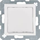 HAGER BOCCHIOTTI - Segnale luminoso a LED, illuminazione bianca S.1/B.3/B.7 bianco polare lucido