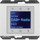 HAGER BOCCHIOTTI - Radio Touch DAB+, K.x bianco polare lucido