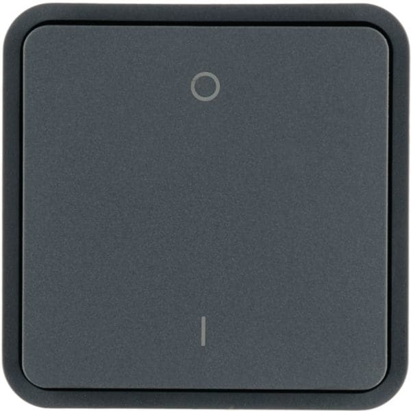 HAGER BOCCHIOTTI - BILANCIERE CON STAMPA ''0 - 1'' W.1 GRIGIO