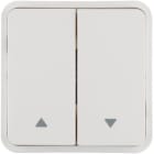 HAGER BOCCHIOTTI - Bilanciere doppio con serigrafia freccia singola W.1 bianco polare 30653562