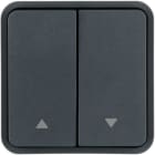 HAGER BOCCHIOTTI - Bilanciere doppio con serigrafia freccia singola W.1 grigio 30653565