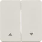 HAGER BOCCHIOTTI - Bilanciere doppio con serigrafia freccia singola Berker W.1 bianco polare opaco 30753532