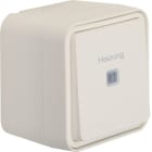 HAGER BOCCHIOTTI - DEVIAT.DI CONTR. + ''RISC.'' W1 BIANC POL.