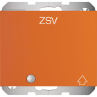 HAGER BOCCHIOTTI - Presa Schuko con coperchio, alta protezione contatti e LED, K.x, arancio gl.