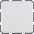 HAGER BOCCHIOTTI - presa SCHUKO con coperchio a cerniera wg UP IP44 bianco polare lucido 421609