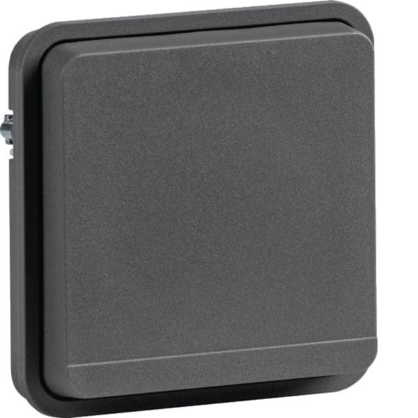 HAGER BOCCHIOTTI - Inserto prese SCHUKO con coperchi a cerniera a parete/da incasso W.1 grigio 47063535