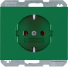 HAGER BOCCHIOTTI - Presa SCHUKO Berker K.1 verde lucido