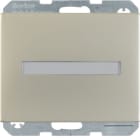 HAGER BOCCHIOTTI - presa SCHUKO con coperchio a cerniera Serie K.5 acciaio inox, metallo opaco