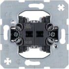 HAGER BOCCHIOTTI - Pulsante doppio, 2 contatti di chiusura 10 A - 250 V 5035