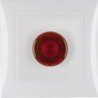 HAGER BOCCHIOTTI - Pulsante completo per luci scala Berker S.1 bianco polare lucido 2 A 51018989