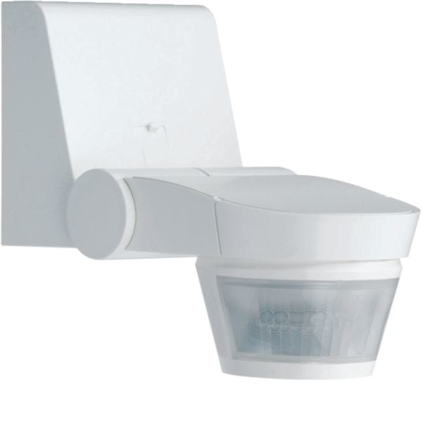 HAGER BOCCHIOTTI - Rilevatore di movimento a infrarossi da parete 140° IP55 16A bianco