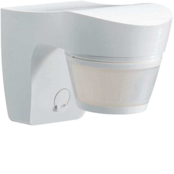 HAGER BOCCHIOTTI - Rilevatore di movimento a infrarossi da parete standard 200° 10A bianco 52210