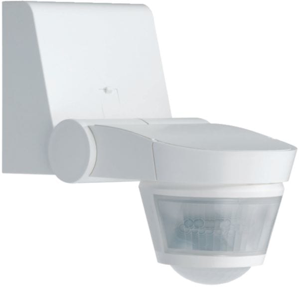 HAGER BOCCHIOTTI - Rilevatore di movimento infrarosso Twin doppia lente IP55 bianco