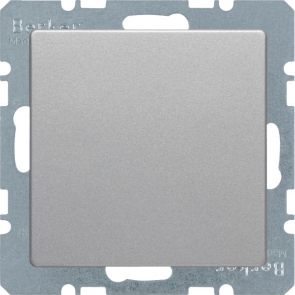 HAGER BOCCHIOTTI - Inserto cieco + pezzo c.le, attacco e graffe Serie Q.1/Q.3 alu vellut, vern. 6710096084