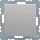 HAGER BOCCHIOTTI - Inserto cieco + pezzo c.le, attacco e graffe Serie Q.1/Q.3 alu vellut, vern. 6710096084