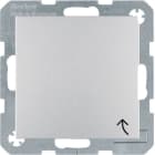 HAGER BOCCHIOTTI - Presa con spinotto di messa a terra e coperchio S.1/B.3/B.7 IP44 alluminio opaco