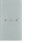HAGER BOCCHIOTTI - Sensore vetro KNX singolo comfort KNX - Serie TS Sensor vetro alu