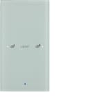 HAGER BOCCHIOTTI - Sensore vetro KNX singolo comfort KNX - Serie TS Sensor vetro bianco polare