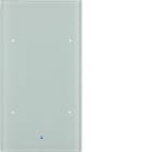 HAGER BOCCHIOTTI - Sensore vetro KNX doppio comfort KNX - Serie TS Sensor vetro bianco polare