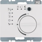 HAGER BOCCHIOTTI - Termostato KNX KNX - Serie K.1 bianco polare lucido 75441179