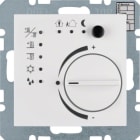 HAGER BOCCHIOTTI - Termostato KNX KNX - Serie S.1/B.3/B.7 bianco polare opaco 75441189