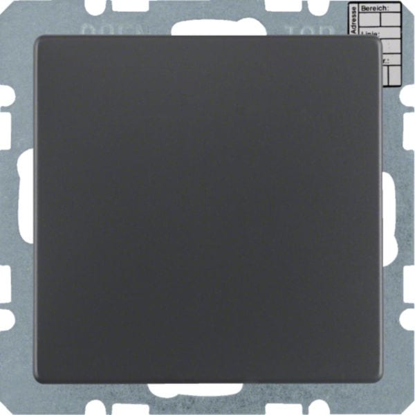 HAGER BOCCHIOTTI - Sensore KNX CO2 + reg. umidità e temp. KNX - Serie Q.1/Q.3 antrac.vellut, vern. 75441326