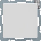 HAGER BOCCHIOTTI - Sensore KNX CO2 + reg. umidità e temp. KNX - Serie Q.1/Q.3 bianco polare vellut