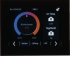 HAGER BOCCHIOTTI - Touch Control KNX con display TFT nero lucido