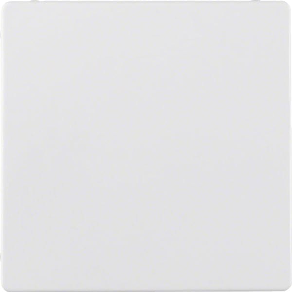 HAGER BOCCHIOTTI - Inserto cieco per accoppiatore bus KNX?Berker Q.1/Q.3 bianco polare velluto