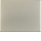 HAGER BOCCHIOTTI - Inserto cieco per accoppiatore bus KNX?Berker K.5 acciaio inox, metallo opaco 75940273