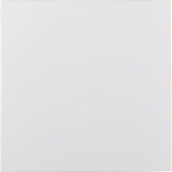 HAGER BOCCHIOTTI - Inserto cieco per accoppiatore bus KNX Berker S.1/B.3/B.7 bianco polare opaco 75940289