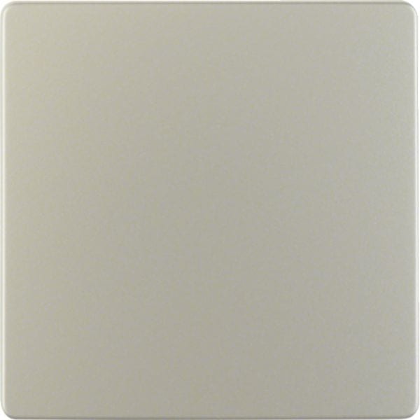 HAGER BOCCHIOTTI - Mascherina centrale per inserto sensore acciaio inox opaco, verniciato 75940403