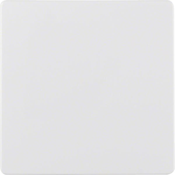 HAGER BOCCHIOTTI - Mascherina centrale per inserto sensore bianco polare lucido 75940409