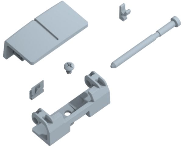 HAGER BOCCHIOTTI - Cerniera Ricambio Orion Plus/Monaco+ 770894700