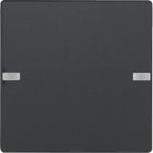 HAGER BOCCHIOTTI - Sensore a tasti singolo KNX - Serie Q.1/Q.3 antracite 80141326