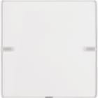 HAGER BOCCHIOTTI - Sensore a tasti singolo KNX - Serie Q.1/Q.3 bianco polare