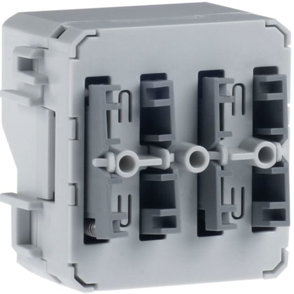 HAGER BOCCHIOTTI - Modulo Puls. doppio accoppiatore bus integrato 2 punti di comando KNX W.1
