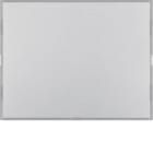 HAGER BOCCHIOTTI - Sensore a tasti singolo con LED RGB, sonda temp. e portaetichetta KNX - K.5 alu