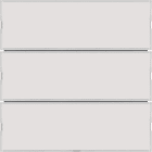 HAGER BOCCHIOTTI - Sensore a tasti triplo KNX - Serie S.1/B.3/B.7 per bianco e bianco polare