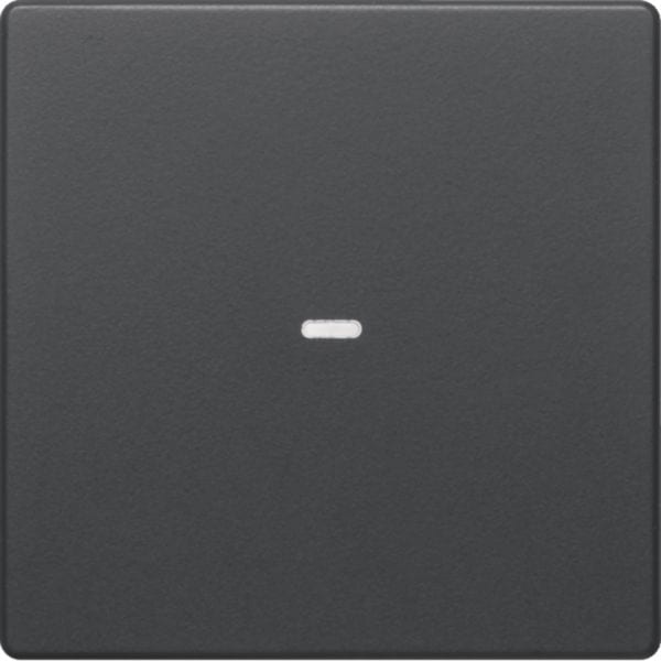 HAGER BOCCHIOTTI - Copertura x modulo sensore a tasti singolo KNX - Serie Q.1/Q.3 ANTRvellut vern.