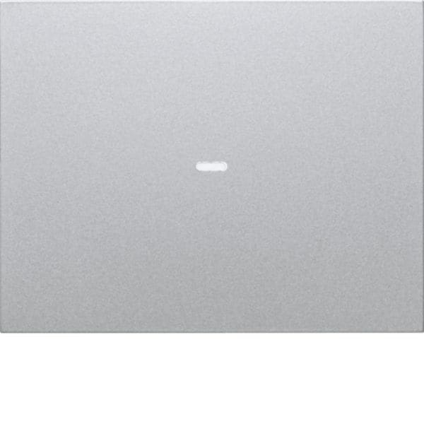 HAGER BOCCHIOTTI - Copertura per modulo sensore a tasti singolo KNX - K.1/K.5 alu opaco, verniciato