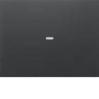 HAGER BOCCHIOTTI - Copertura per modulo sensore a tasti singolo KNX berker K.1/K.5 antracite opaco 80960275